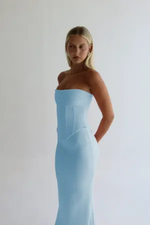 Hntr The Label Louie Gown - Blue 