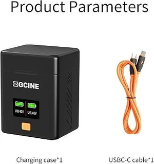 ZGCINE NP-FZ100 Battery Box + 2 Batteries