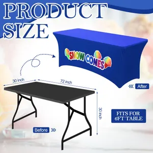 Snowcones tablecloth
