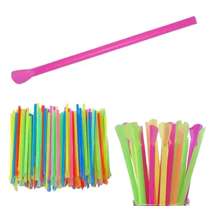 Snow cone straws