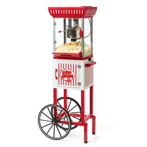 Popcorn machine cart
