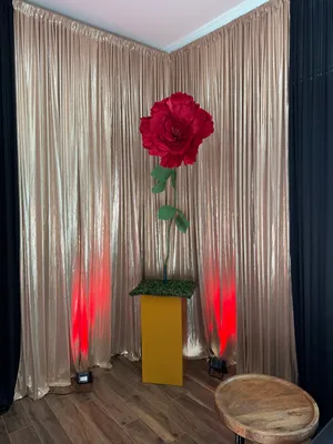Red roses (tall) decor (5)