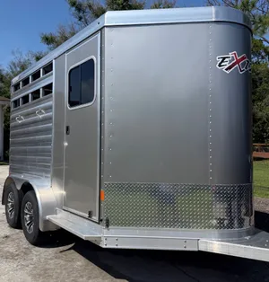 2 Horse Slant Load Trailer