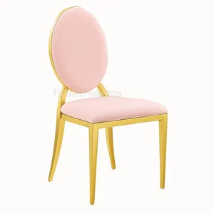 Open-Back Blush Pink Dior Chair Rental