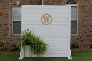 White Wood Backdrop