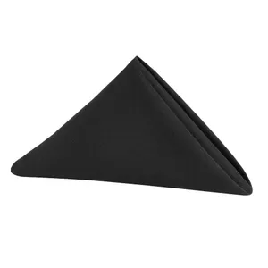 Black Polyester Napkin