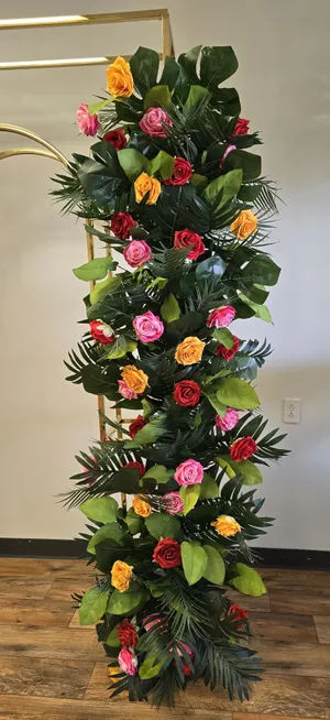 3ft Summer Floral Runner Rental | Jackson TN 