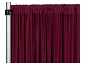 Burgundy Drapes