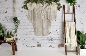 Backdrop Hout Macramé