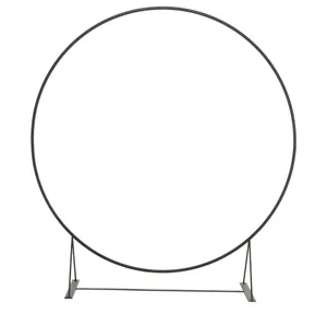 Backdrop Rond zwart