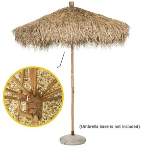 Parasol riet rond