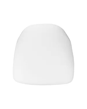 White Thick Cloth Panel Chiavari Chair Cushion Pad