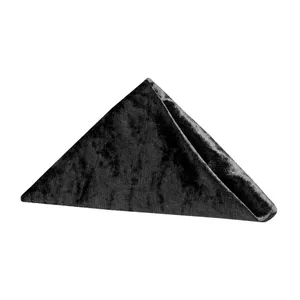 Black Velvet Napkin
