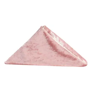 Dusty Rose Mauve Velvet Napkin