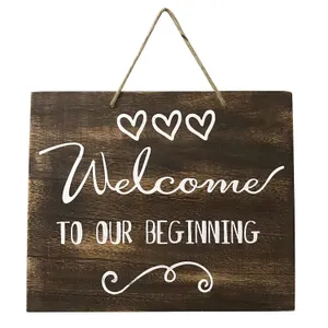 Welcome to our beginning sign