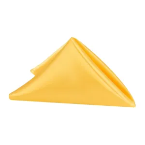 Canary Yellow Satin Napkin