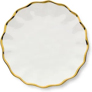Rene Gold Dinner Plate 11in