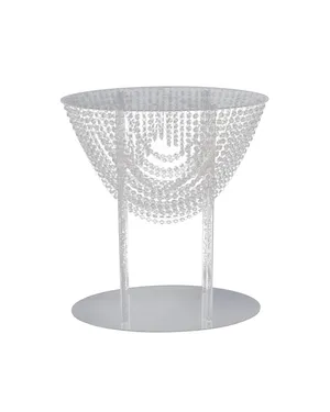 Beaded Chandelier Acrylic Centerpiece
