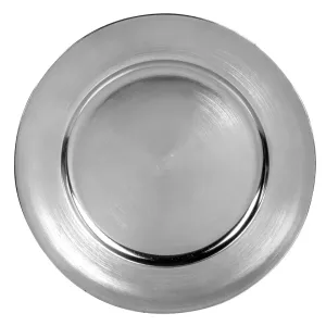 Silver Acrylic Charger