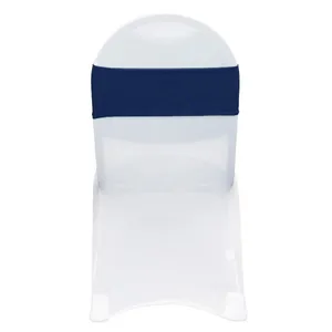 Navy Blue Spandex Chair Band