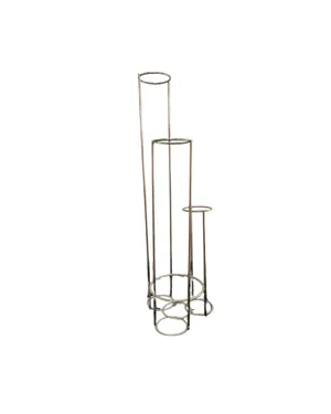 Gold Tiered Candle Holder Stand