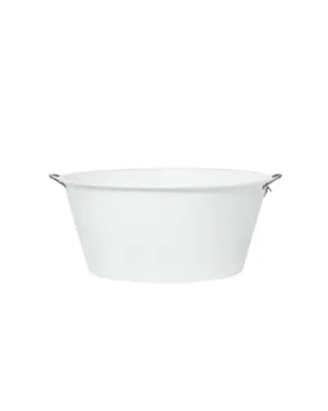White Beverage Tub