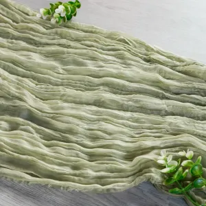 Sage Green Table Runner