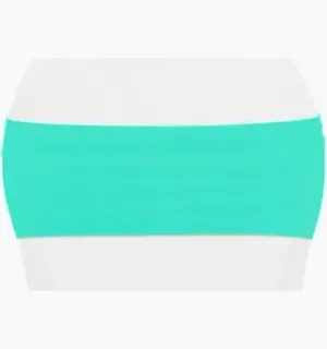 Turquoise Spandex Chair Band
