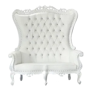 White Double Seat Throne