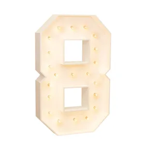 Number “8”marquee 