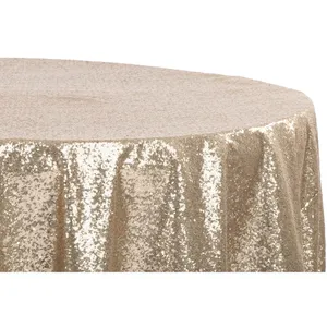 Sequin Rose Gold Linen 108