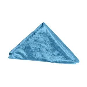 Dark Turquoise Velvet Napkin