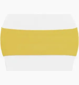 Spandex Chair Band- Mustard