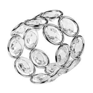Silver Crystal Napkin Ring
