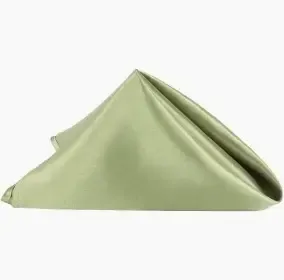 Willow Green Satin Napkin