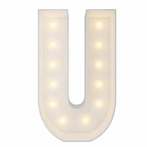Letter “U” marquee 