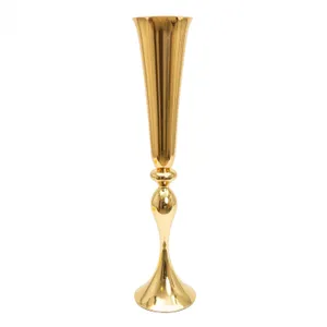 Gold Trumpet Vase 22