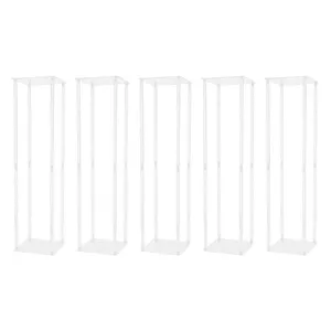 Clear acrylic flower stand