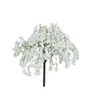4'5ft White Cherry Blossom Tree Centerpiece