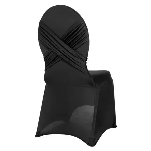 Black Cross back Strech spandex 