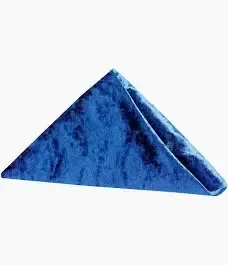 Royal Blue Velvet Napkin