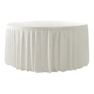 Ivory Velvet Linen
