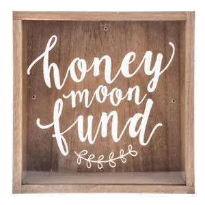 Honey Moon Wooden Gifting Card Box