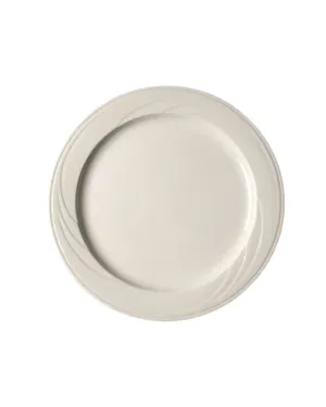 Swirl White Dinner Plate
