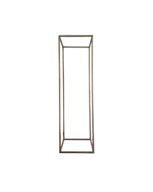 Large Gold Metal Pedestal Centerpiece