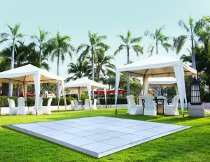 White Dance Floor 