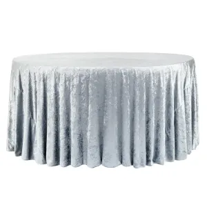 Dusty Blue Velvet Linen