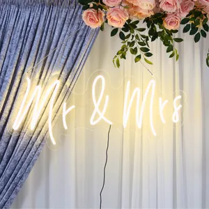 Mr. & Mrs. LED Sign 33in