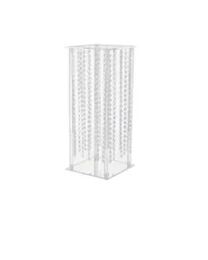 Beaded Clear Acrylic Centerpiece