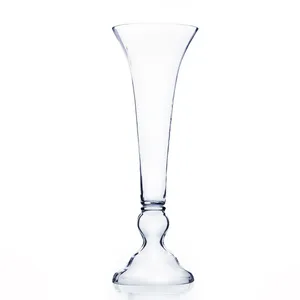 Glass trumpet vase 40